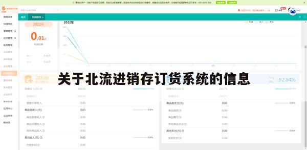 关于北流进销存订货系统的信息
