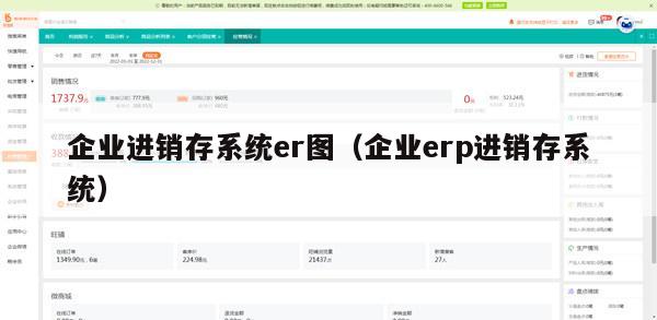 企业进销存系统er图（企业erp进销存系统）