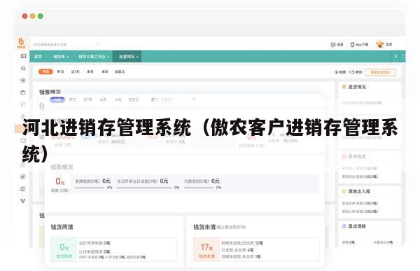 河北进销存管理系统（傲农客户进销存管理系统）