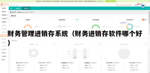财务管理进销存系统（财务进销存软件哪个好）