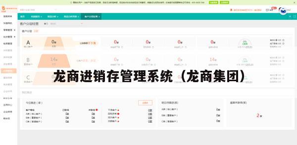 龙商进销存管理系统（龙商集团）