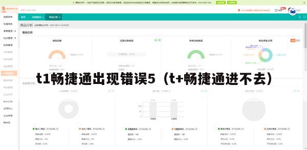 t1畅捷通出现错误5（t+畅捷通进不去）