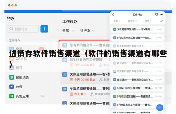 进销存软件销售渠道（软件的销售渠道有哪些）