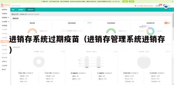 进销存系统过期疫苗（进销存管理系统进销存）