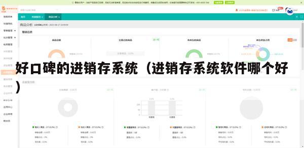 好口碑的进销存系统（进销存系统软件哪个好）