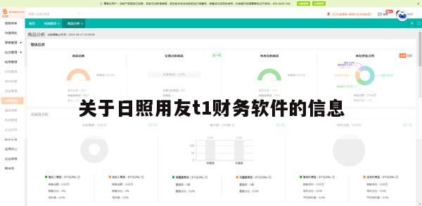 关于日照用友t1财务软件的信息