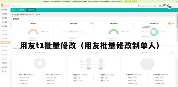 用友t1批量修改（用友批量修改制单人）