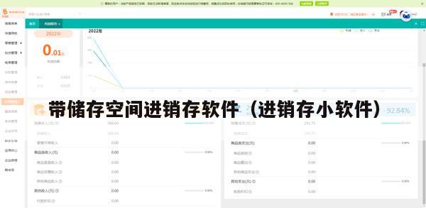 带储存空间进销存软件（进销存小软件）
