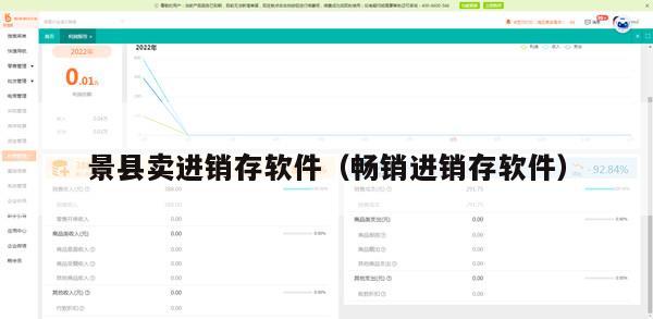 景县卖进销存软件（畅销进销存软件）
