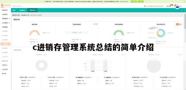 c进销存管理系统总结的简单介绍