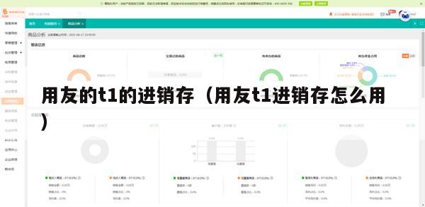用友的t1的进销存（用友t1进销存怎么用）