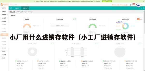 小厂用什么进销存软件（小工厂进销存软件）