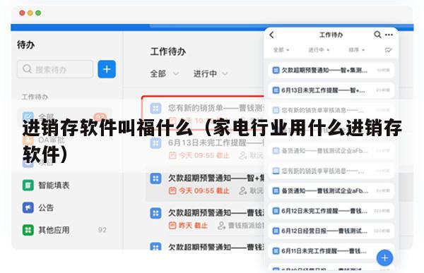 进销存软件叫福什么（家电行业用什么进销存软件）