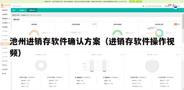 池州进销存软件确认方案（进销存软件操作视频）
