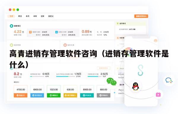 高青进销存管理软件咨询（进销存管理软件是什么）