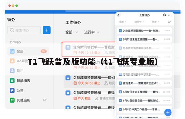T1飞跃普及版功能（t1飞跃专业版）