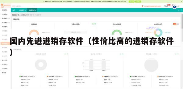国内先进进销存软件（性价比高的进销存软件）