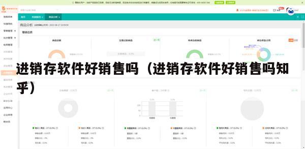 进销存软件好销售吗（进销存软件好销售吗知乎）
