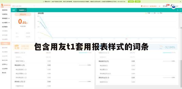 包含用友t1套用报表样式的词条