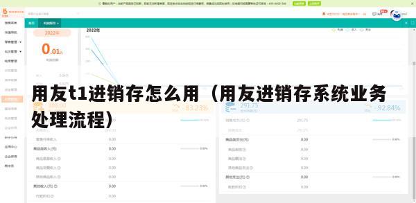 用友t1进销存怎么用（用友进销存系统业务处理流程）