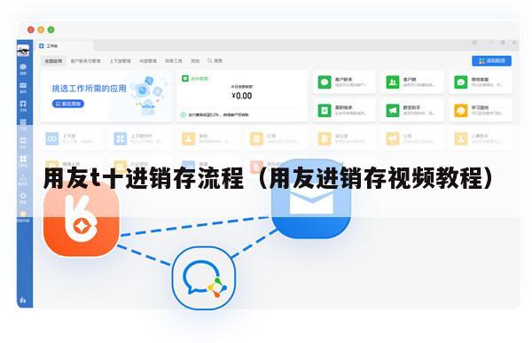用友t十进销存流程（用友进销存视频教程）