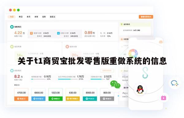 关于t1商贸宝批发零售版重做系统的信息