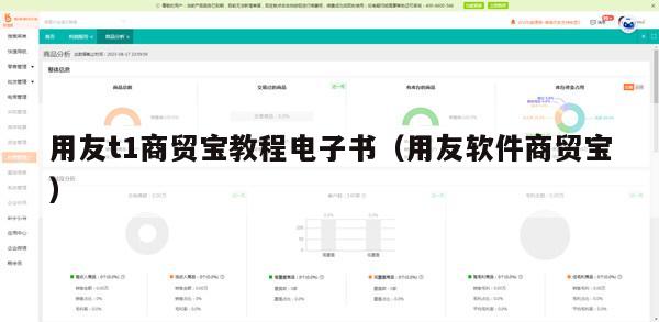 用友t1商贸宝教程电子书（用友软件商贸宝）