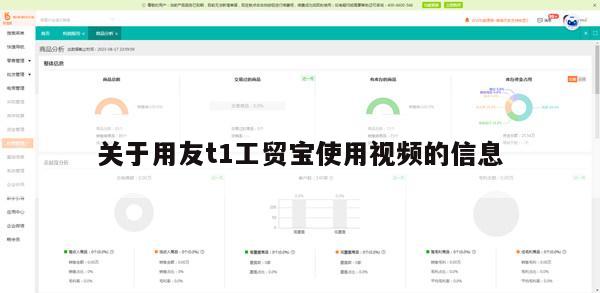 关于用友t1工贸宝使用视频的信息